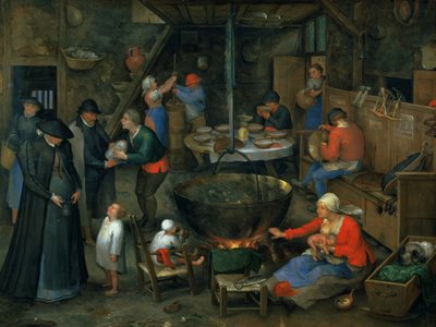 The Distinguished Visitor by Jan the Elder Brueghel